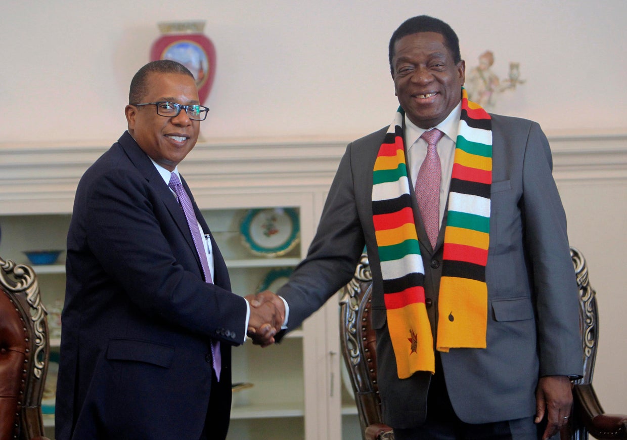 America Protests Zimbabwe 