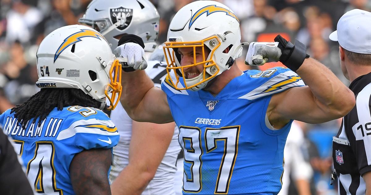 Joey Bosa and Chargers come to terms on an NFL record five-year, $135  million extension 