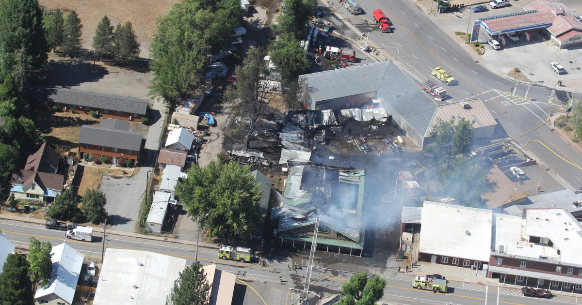 Firefighters Injured After MultiStructure Fire In Quincy CBS Sacramento