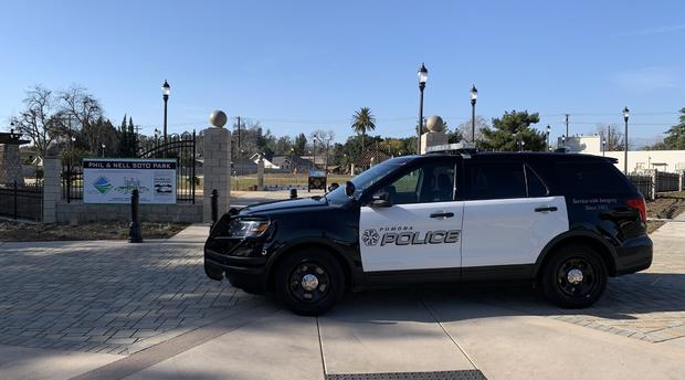 Pomona Police Car 