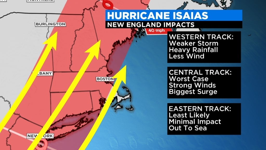 Tracking Isaias: Tropical Storm Will Bring Bring Rain, Wind To ...