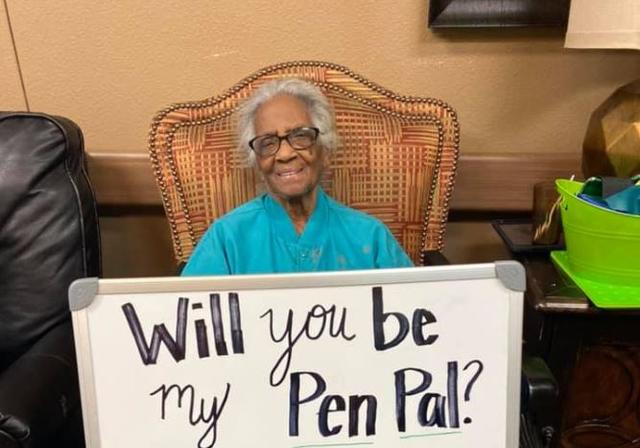 Pen pals for deals seniors