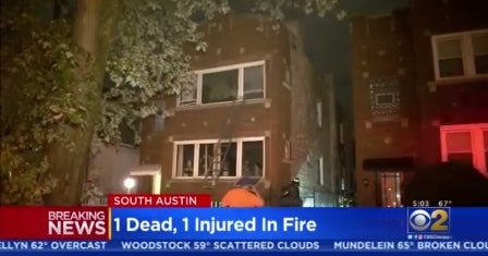 Woman Dead, Man Injured After Fire In South Austin - CBS Chicago