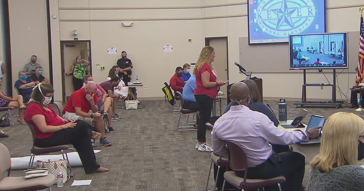 Speakers Were Required To Attend Keller ISD Board Meeting In Person ...