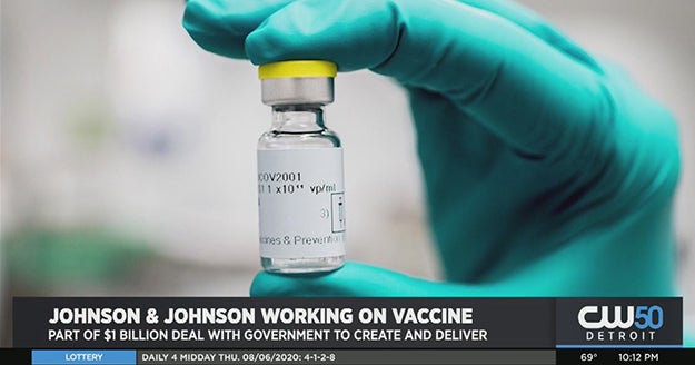 Johnson & Johnson Working To Deliver Coronavirus Vaccine CBS Detroit