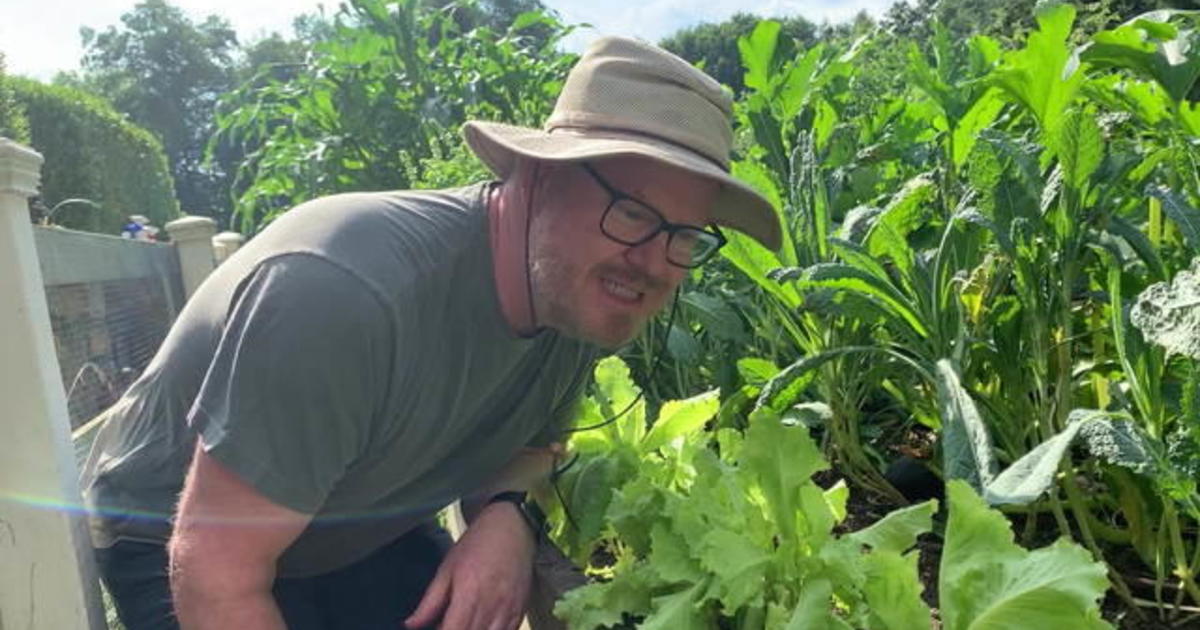 Jim Gaffigan goes green - CBS News