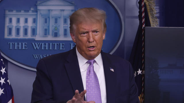 President Trump Holds News Conference In The White House Briefing Room 