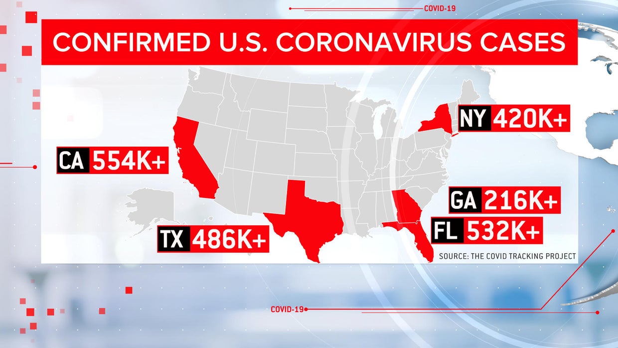 The U.S. has had more coronavirus cases than some countries have people