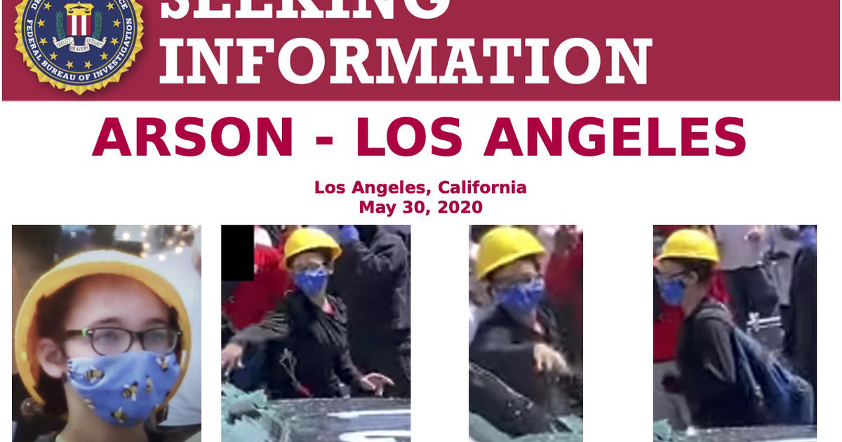 FBI Seeking Woman In Arson Of LAPD Squad Car During George Floyd ...