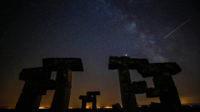 Perseid Meteor Shower in Turkey's Usak 