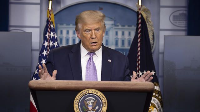 President Trump Holds News Conference At White House 