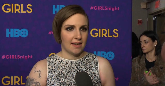 Lena Dunham steps out for "Girls" premiere - CBS News