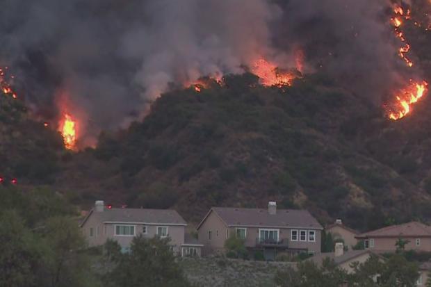 Residents Allowed To Return To Their Homes As Firefighters Make Progress On Ranch Fire Near Azusa 