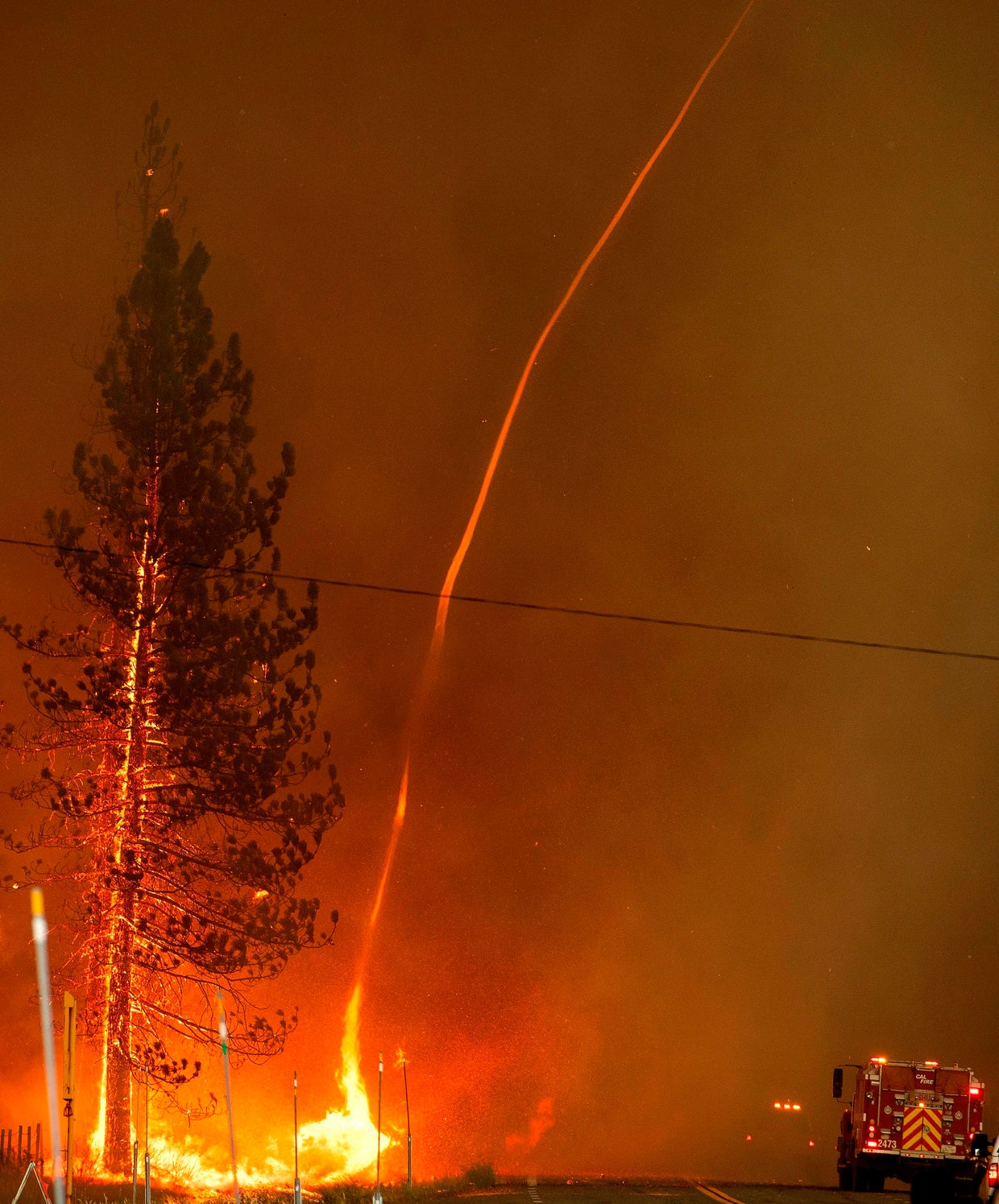 US-CALIFORNIA-FIRE-WILDFIRE 