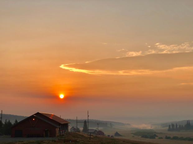 williams fork smoke sunrise 