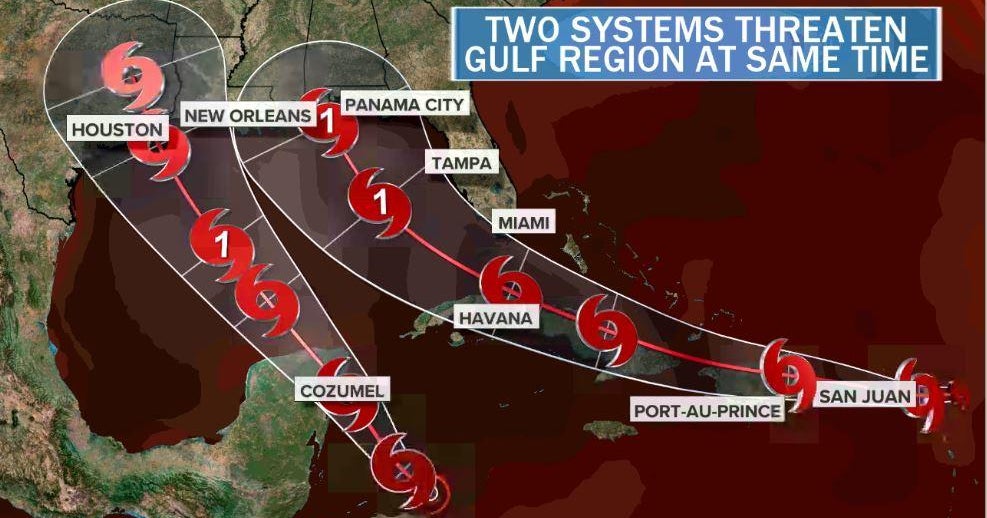 Tropical Storm Laura strengthens and shifts as it moves towards U.S ...