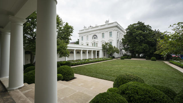 White House Holds Media Preview Of Renewed Rose Garden 