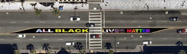Hollywood Blvd. To Be Shut Down To Install BLM Mural 