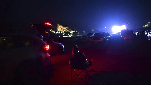 Colorado's Famed Red Rocks Amphitheatre Hosts Social Distanced Yoga And Drive-In Movies 