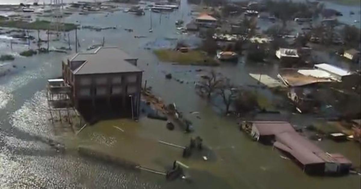 Hurricane Laura: Aerial View Shows Devastating Scope Of Storm's ...