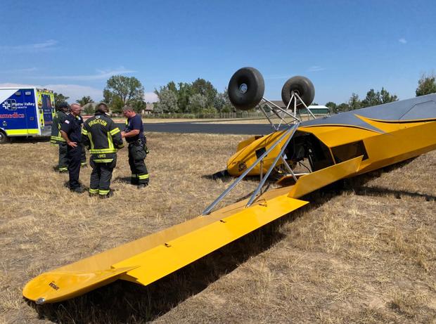 van air flipped plane credit brighton fire rescue3 