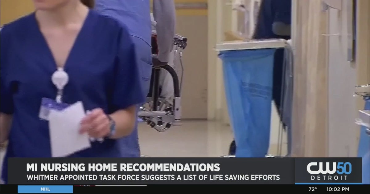 MI Nursing Home Whitmer Appointed Task Force Suggests