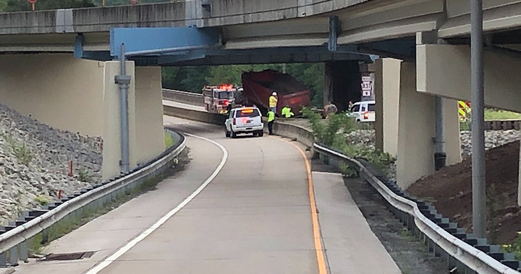 DuquesneMcKeesport Bridge Damaged After Dump Truck Hits Support Beam