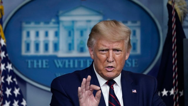 President Trump Holds Briefing At White House 