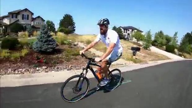 Tyler Polumbus biking 