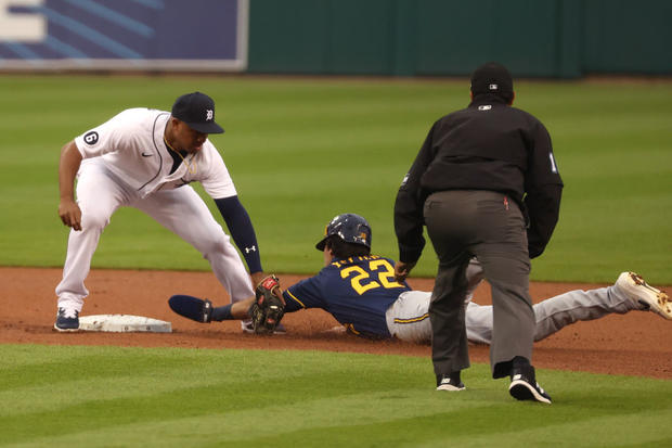 Milwaukee Brewers  v Detroit Tigers 