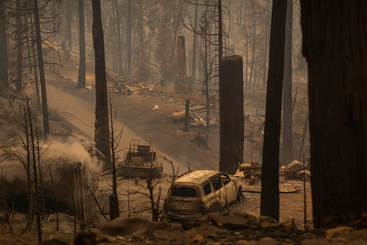 Creek Fire Grows Rapidly Near Shaver Lake, California 