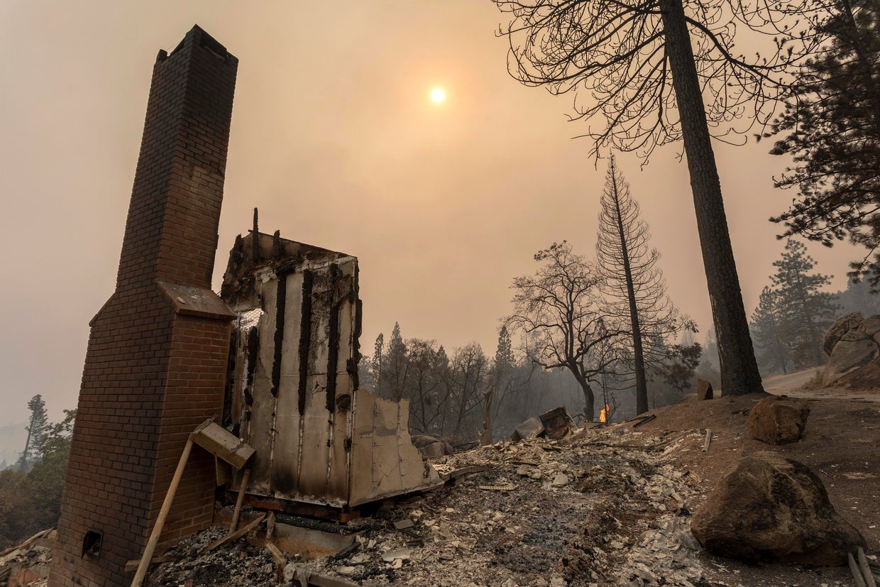 Creek Fire Grows Rapidly Near Shaver Lake, California 