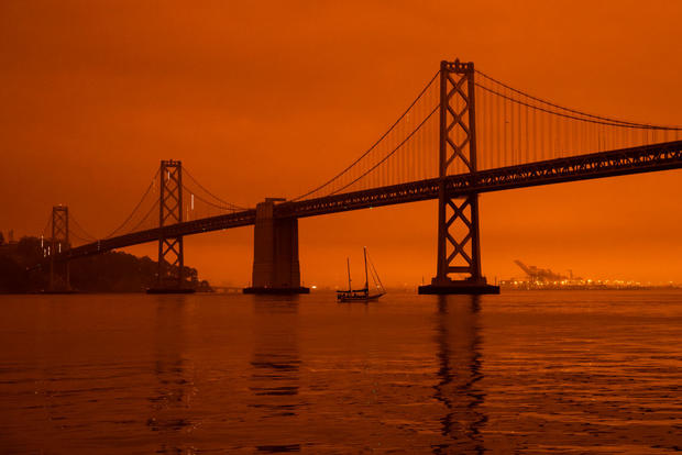 Wildfires San Francisco Bay 