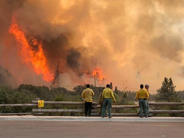 4 Homes Destroyed In El Dorado Fire So Far, 11,000 Structures Still Threatened 