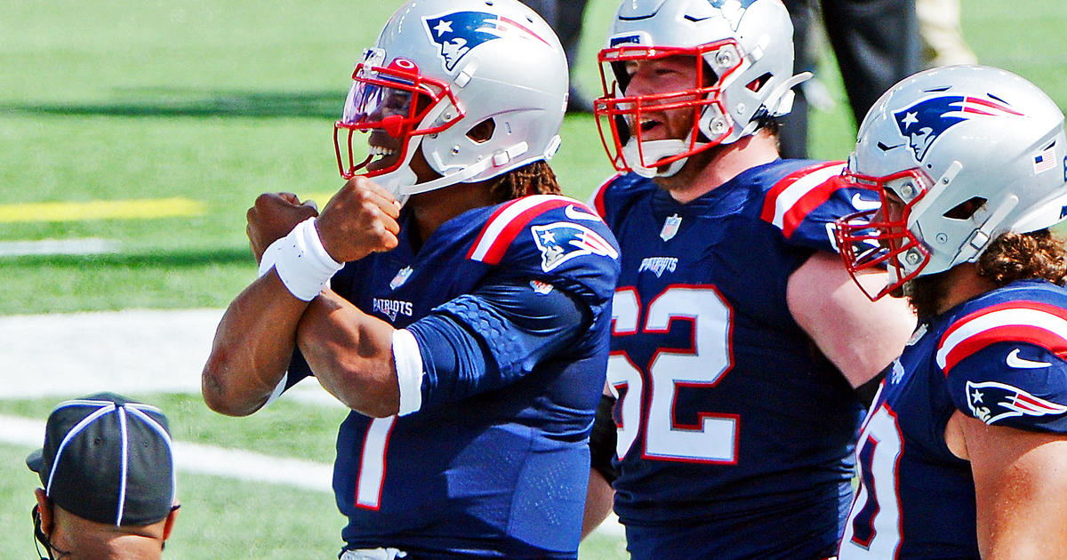 WATCH: Cam Newton scores first touchdown in Patriots uniform