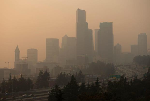 Seattle wildfire smoke 