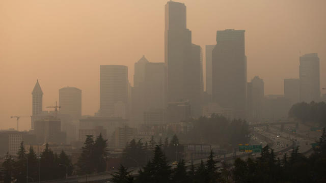 Seattle wildfire smoke 