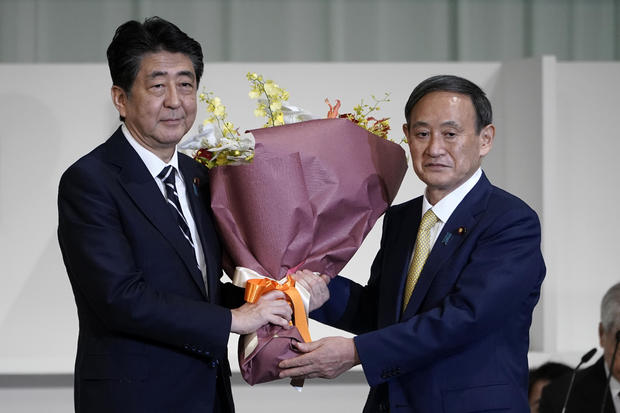 Yoshihide Suga Wins Japan's Ruling Party LDP Leadership Election 