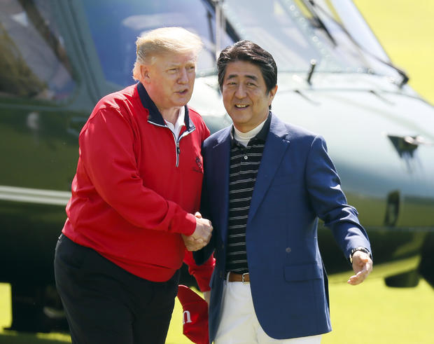 U.S. President Trump Makes State Visit To Japan 