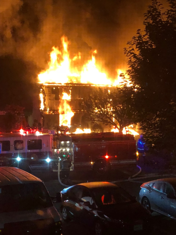 At Least 1 Injured After Flames Erupt At Maple Shade Condo Complex 