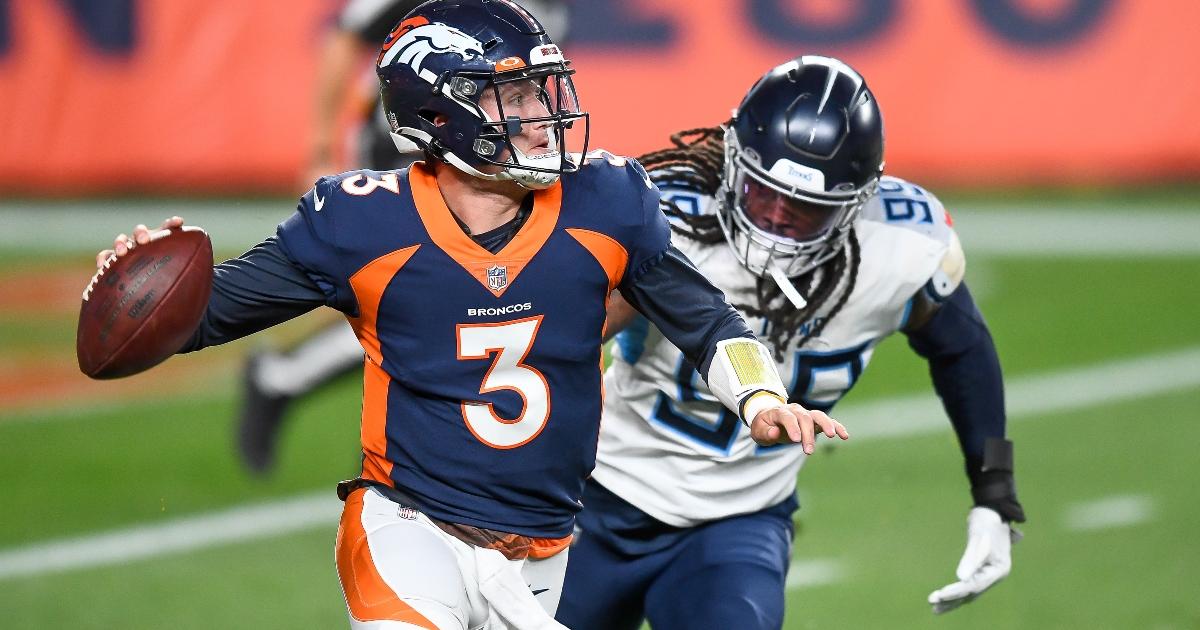 Drew Lock's Possible Return From Injury Could Spark Broncos Woeful Offense  Against Patriots - CBS Colorado