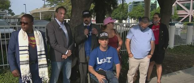 Congressional Candidates Eric Early, Joe Collins Holding Vigil For Wounded LA Deputies 