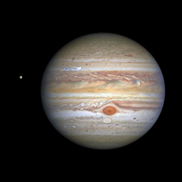 Space Hubble Jupiter Portrait 