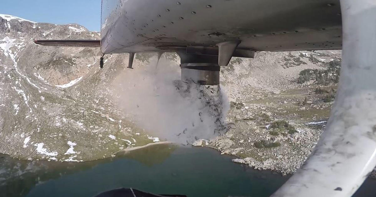 WATCH AirDrop Fish Stocking Operations Bring Trout To Colorado Alpine