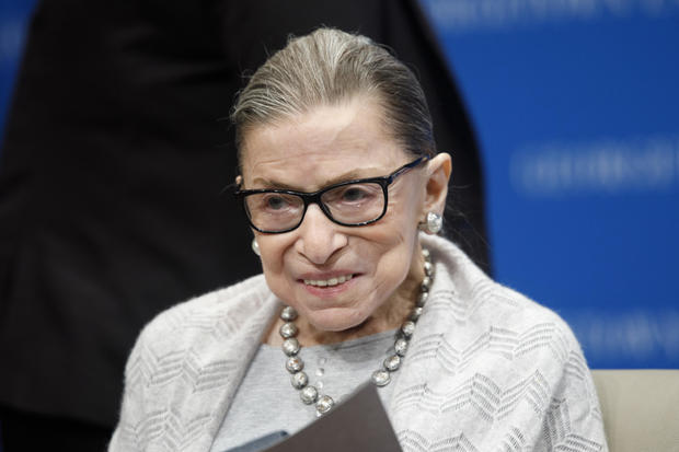 Supreme Court Justice Ruth Bader Ginsburg Delivers Remarks At Georgetown Law 