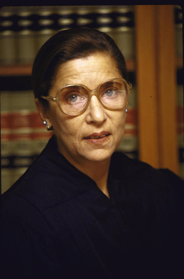 Judge Ruth Bader Ginsburg in her Chambers US Courthouse 