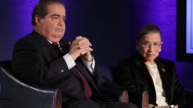 Supreme Court Justices Scalia and Ginsburg Discuss First Amendment At Forum 