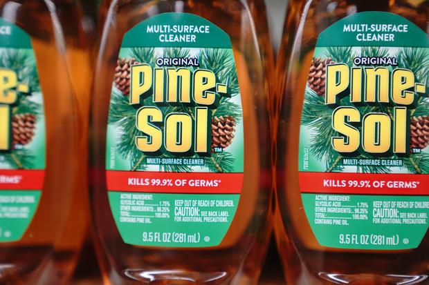 A view of Pine-Sol Original Multi-Surface Cleaner which has 