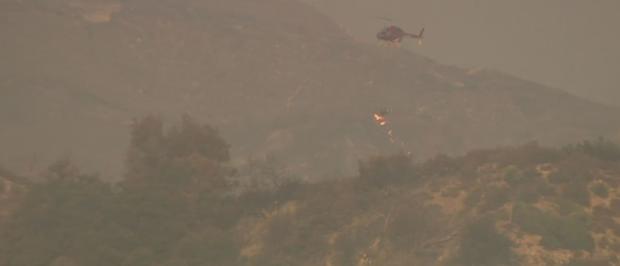 Bobcat Fire Continues To Burn In Southern California 