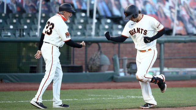 Mark Canha's 3-Run Homer in 9th Lifts Swingin' A's Over Giants Again - CBS  San Francisco